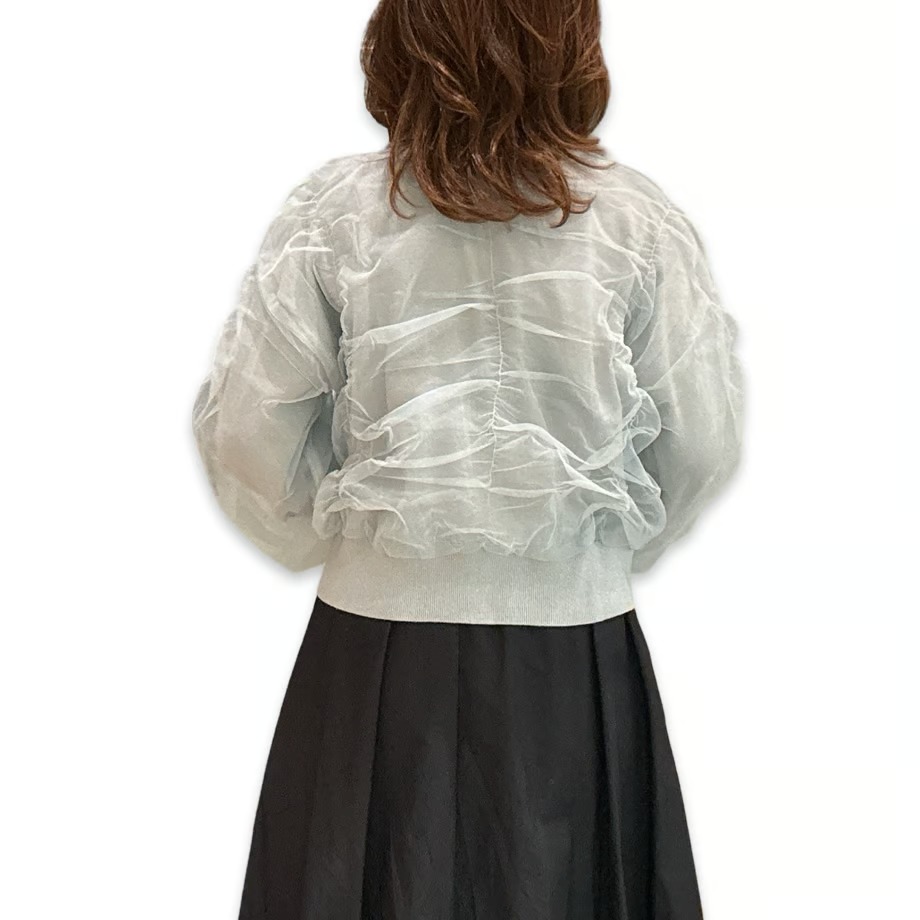 再入荷 ニット ブルゾン - 画像 (5)