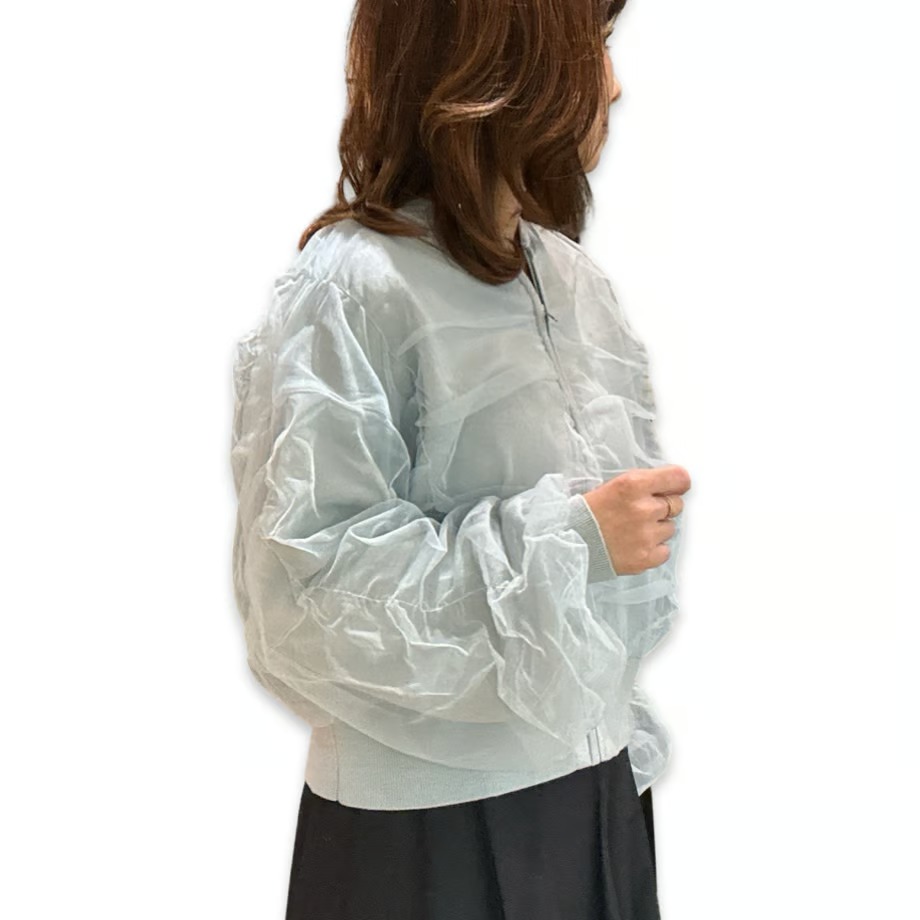 再入荷 ニット ブルゾン - 画像 (7)