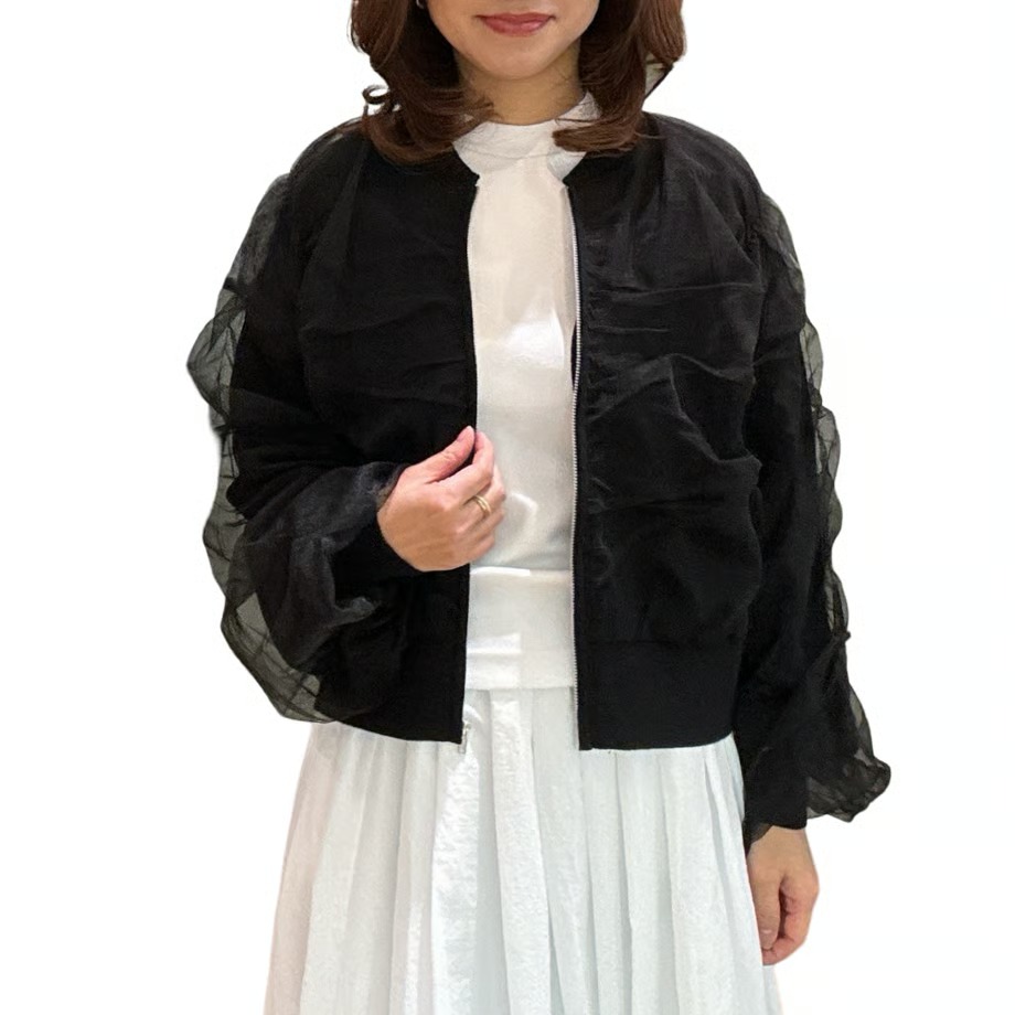 再入荷 ニット ブルゾン - 画像 (6)