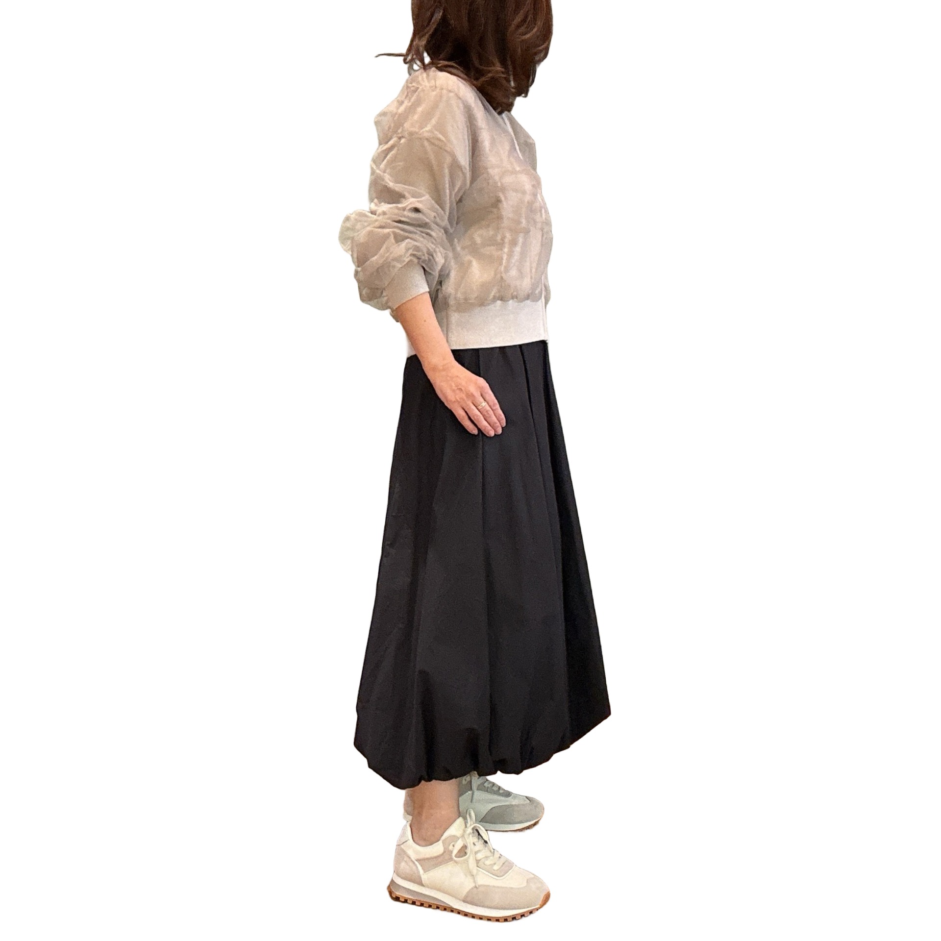 ニット ブルゾン - 画像 (4)